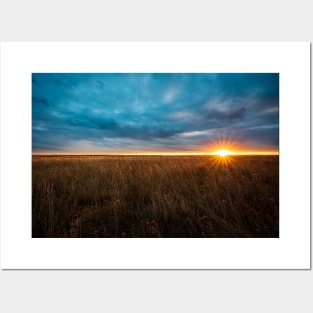 Colorado Plains Sunset Posters and Art